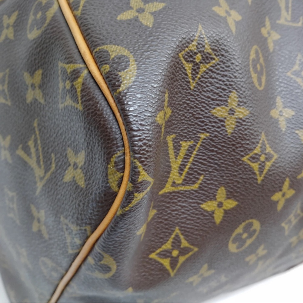 Louis Vuitton Monogram Canvas Brown with Tan Travel Duffle Bag - Picture 4 of 9